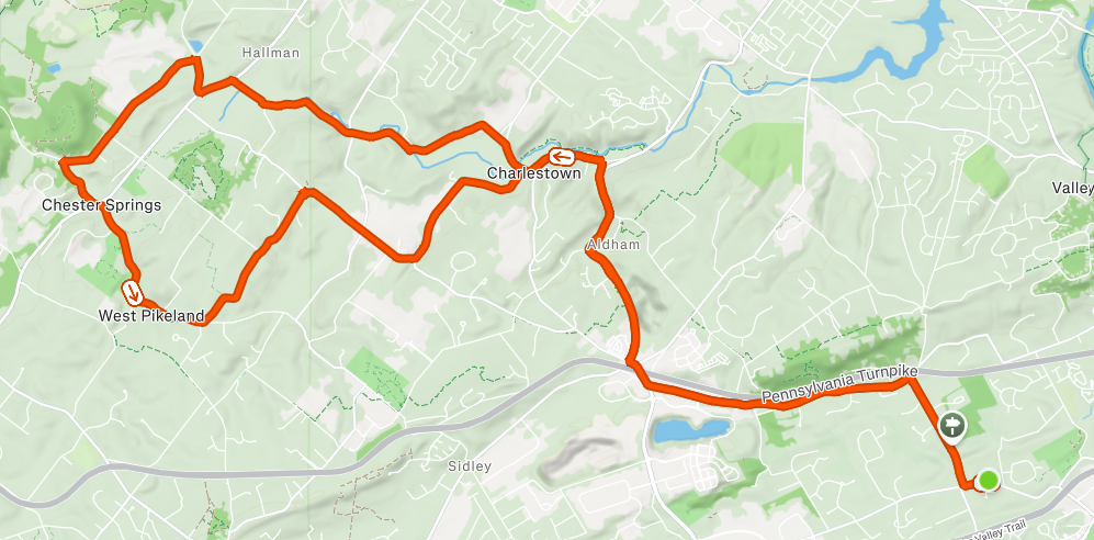 St Peter's Church Route